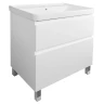 Тумба с раковиной Azario Мила 70 CS00085831 цвет Белый