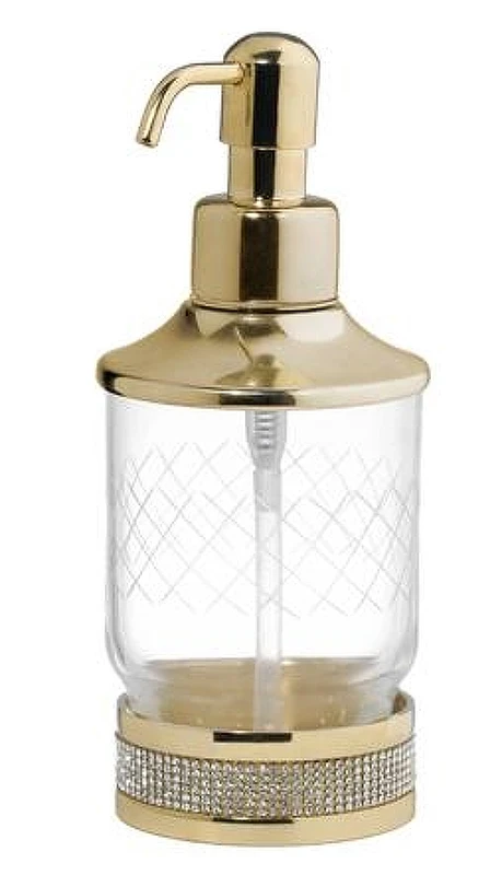 Дозатор для жидкого мыла Boheme Royal Cristal 10929-ROYALE-GOLD цвет Золото