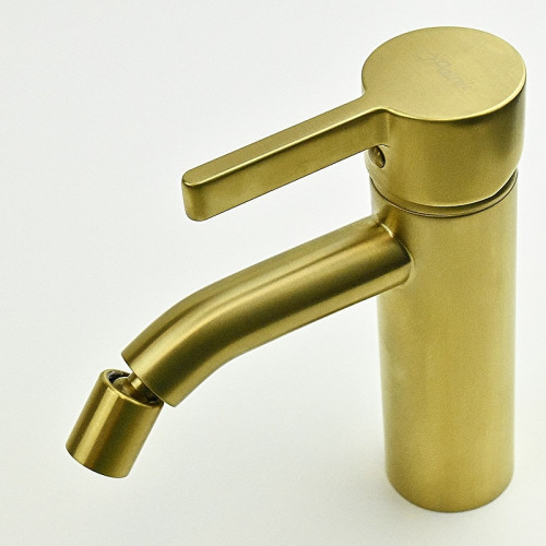 Смеситель для биде Paini Brera 74PJ304 Золото матовое