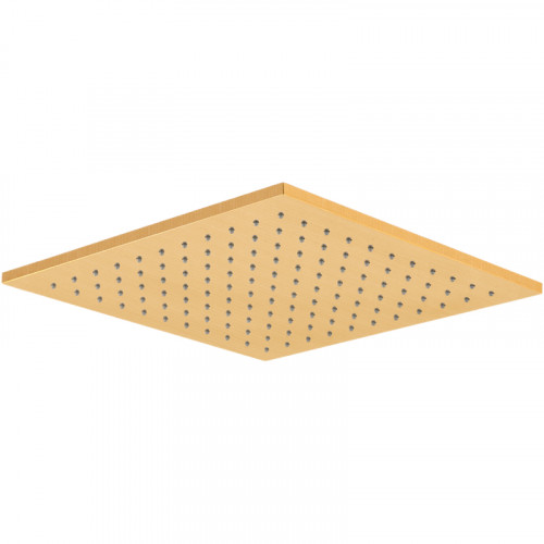 Верхний душ Remer 359SSLBGX Золото брашированное латунь на потолок