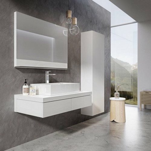 Зеркало Ravak Formy 120 X000001045 Белое МДФ / ЛДСП, стекло