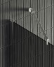 Душевая перегородка Maybah Glass MGD-681-5ш 1090x1950 в широком профиле Хром матовый стекло графитовое