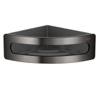 Полка корзина Keuco Elegance 11657350001 цвет титан черный шлифованный