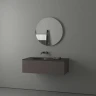 Зеркало Evoform Ledshine d70 BY 2654 с подсветкой 18 W - сенсорный выключатель - теплый белый свет стекло