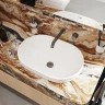 Смеситель для раковины Aqueduto CANO CAN0445 цвет Оружейная сталь