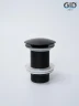 Донный клапан Gid Minucia G-55BM 76602K Click-clack цвет Черный