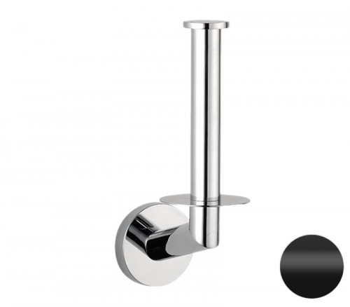 Держатель запасного рулона Remer Guest GS62NO цвет Черный матовый