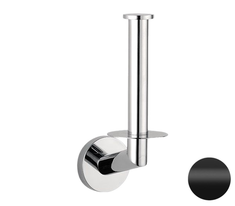 Держатель запасного рулона Remer Guest GS62NO цвет Черный матовый