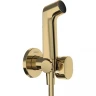 Гигиенический душ со смесителем Hansgrohe Bidette S 29232990 цвет Полированное золото