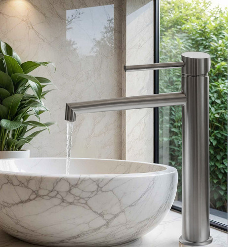 Смеситель для раковины Boch Mann Stella BN BM10437 Никель