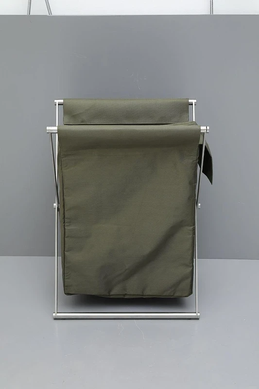 Корзина для белья Allen Brau Priority 00312048 цвет Зеленый+Сталь