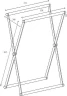 Корзина для белья Allen Brau Priority 00312048 цвет Зеленый+Сталь