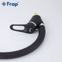 Смеситель для кухни Frap F4113-7 Черный матовый латунь