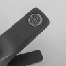 Смеситель для ванны Frap H57 F3257 Черный матовый Хром латунь на стену