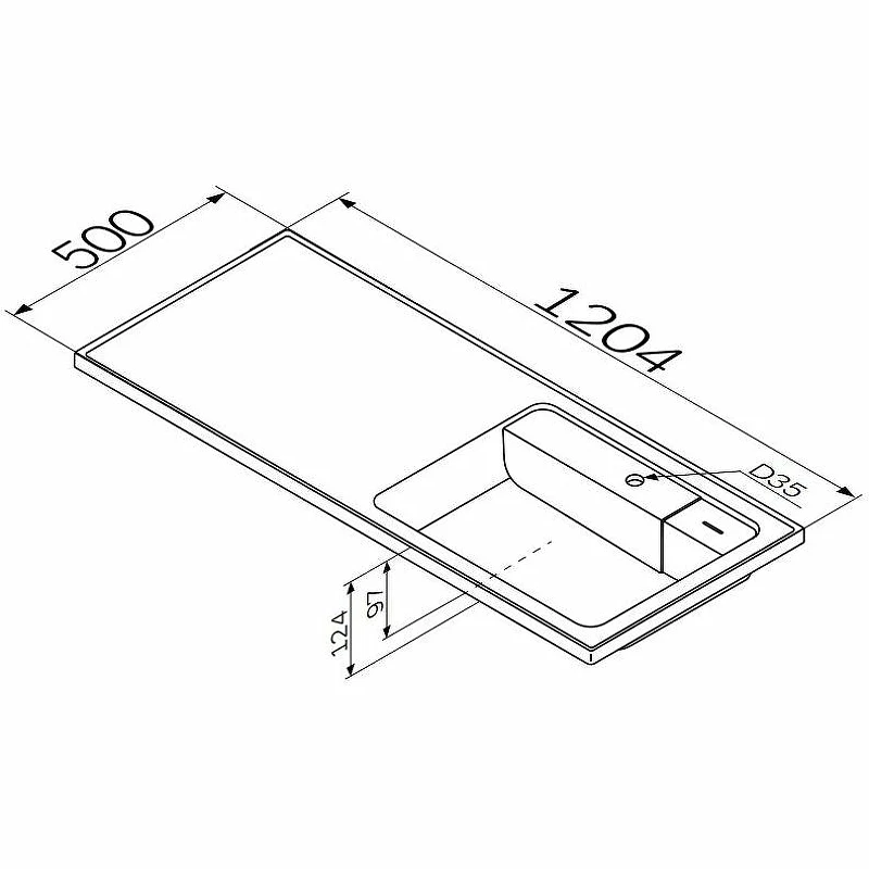 Раковина AM.PM X-Joy 120 R M85AWPR1201WG с местом под стиральную машину Белая искусственный камень (литьевой мрамор) с местом под стиральную машину, полувстраиваемая