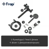 Смеситель для ванны Frap H801 F32801-6 универсальный Черный матовый нержавеющая сталь на стену