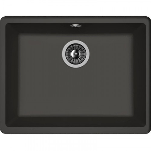 Кухонная мойка Florentina Вега-500 22.320.D0500.302 Антрацит искусственный камень (литьевой мрамор) встраиваемый