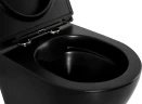 Унитаз BelBagno Colorato BB062CHR-MB подвесной Черный без сиденья фаянс подвесной