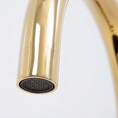 Смеситель для кухни WasserKRAFT Sauer 7107 Золото латунь