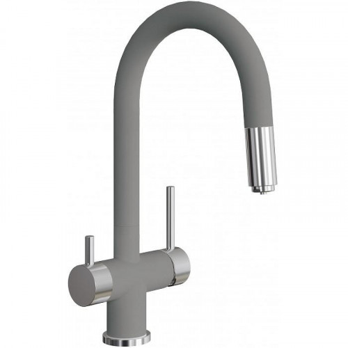 Смеситель для кухни Florentina Маэстро 337.03Н.2123.307 цвет Серый шелк