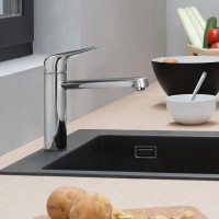 Смеситель для кухни Hansgrohe Focus M421-H120 71806000 Хром латунь