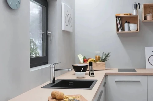 Смеситель для кухни Hansgrohe Focus M421-H120 71806000 Хром латунь