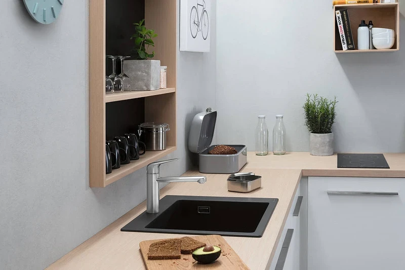 Смеситель для кухни Hansgrohe Focus M421-H120 71806000 Хром латунь
