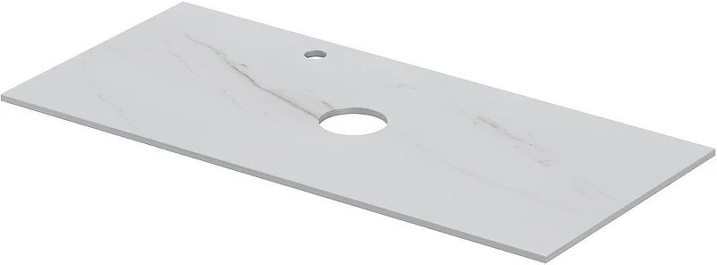Столешница под раковину Aquanet Flat 100 345787 цвет Мрамор
