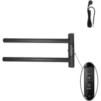 Электрический полотенцесушитель Маргроид Cook 190х110 Cook-1840-1049-9005R правый Черный матовый