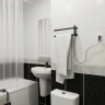 Электрический полотенцесушитель Маргроид Cook 190х110 Cook-1840-1049-9005R правый Черный матовый