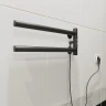Электрический полотенцесушитель Маргроид Cook 190х110 Cook-1840-1049-9005R правый Черный матовый
