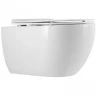 Унитаз Art&Max Siena AM221CHR/SC подвесной с сиденьем Микролифт