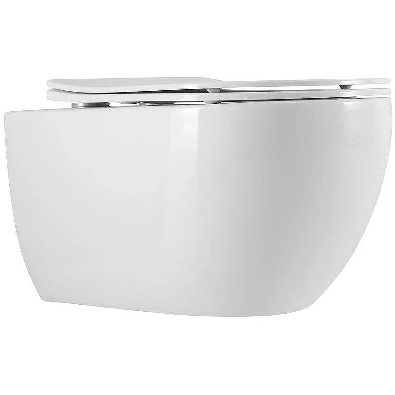 Унитаз Art&Max Siena AM221CHR/SC подвесной с сиденьем Микролифт