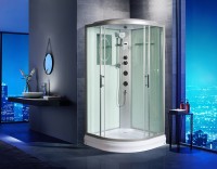 Душевая кабина WeltWasser WW500 Werra 804 80x80 10000003231 профиль Хром стекло прозрачное