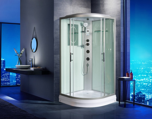 Душевая кабина WeltWasser WW500 Werra 804 80x80 10000003231 профиль Хром стекло прозрачное