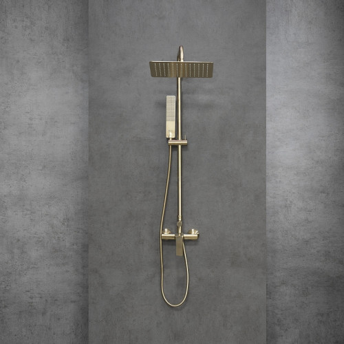 Душевая система Lemark Ursus LM7260BG цвет Брашированное золото