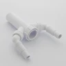 Вставка для подключения слива стиральной машины McAlpine TEE4 цвет Белый