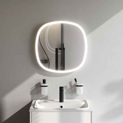 Зеркало AM.PM Func 55 M8FMOX0551WGS с подсветкой с ИК-сенсорным выключателем стекло