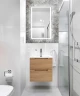 Тумба под раковину BelBagno Etna 50 ETNA-500-2C-SO-WO подвесная Rovere Bianco МДФ / ЛДСП