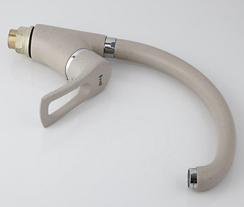 Смеситель для кухни Frap F4166-10 Светло-бежевый