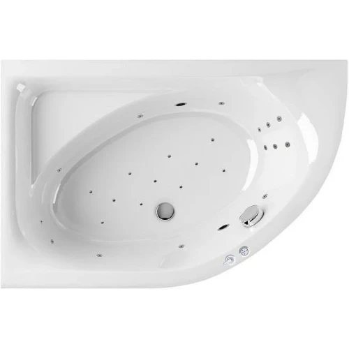 Акриловая ванна Excellent Aquarella 170x110 L WAEX.ARL17.ULTRA.CR с гидромассажем