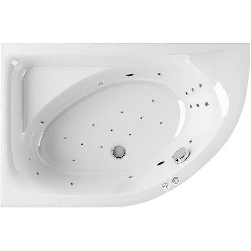 Акриловая ванна Excellent Aquarella 170x110 L WAEX.ARL17.ULTRA.CR с гидромассажем