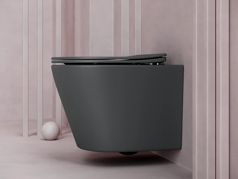 Комплект унитаза DIWO Ceramicanova Balearica Rimless CN6000MDH с сиденьем с инсталляцией DIWO 4501 с клавишей смыва цвет Глянцевый белый