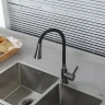 Смеситель для кухни Frap F4044-9 цвет Оружейная сталь
