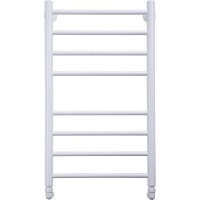 Водяной полотенцесушитель Comfysan Luce W-8 80x40 013431 Белый матовый