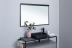 Зеркало Allen Brau Priority 100 1.31017.BB с подсветкой Черный браш стекло