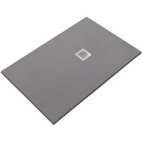 Душевой поддон из искусственного камня Starohome Solid 120х70 1237828 Grey Matt