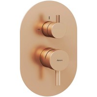 Смеситель для душа Ravak Espirit ES 065.60RGB.O2 X070362 Розовое золото латунь встраиваемый
