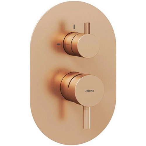 Смеситель для душа Ravak Espirit ES 065.60RGB.O2 X070362 Розовое золото латунь встраиваемый