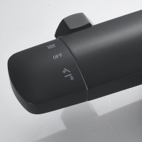 Душевая система Rose R39H R3936H Черная матовая